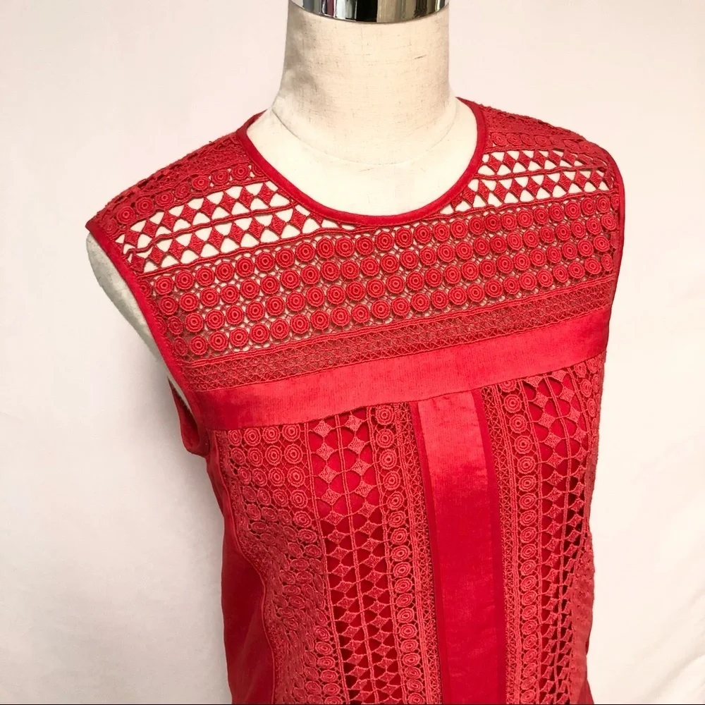 J. Crew Geo Lace Shift Dress Sz XS